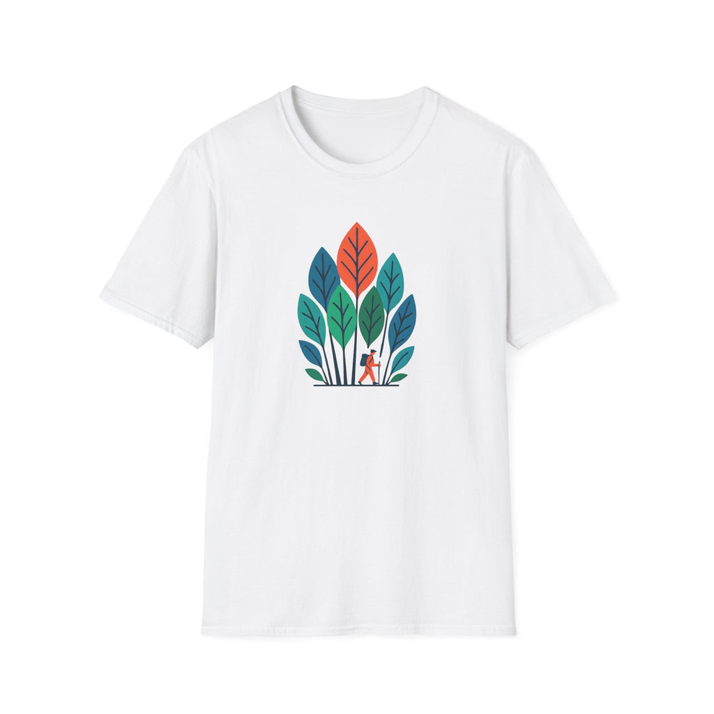 Hiker in Leaves T-Shirt