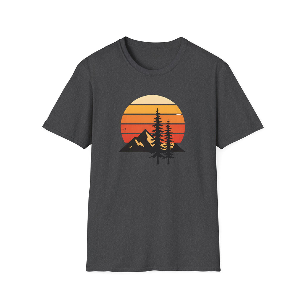 Sunset Over Mountains T-Shirt