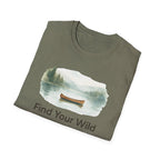 Canoe on Calm Lake T-Shirt