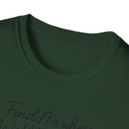 Cursive Chalkboard Writing T-Shirt