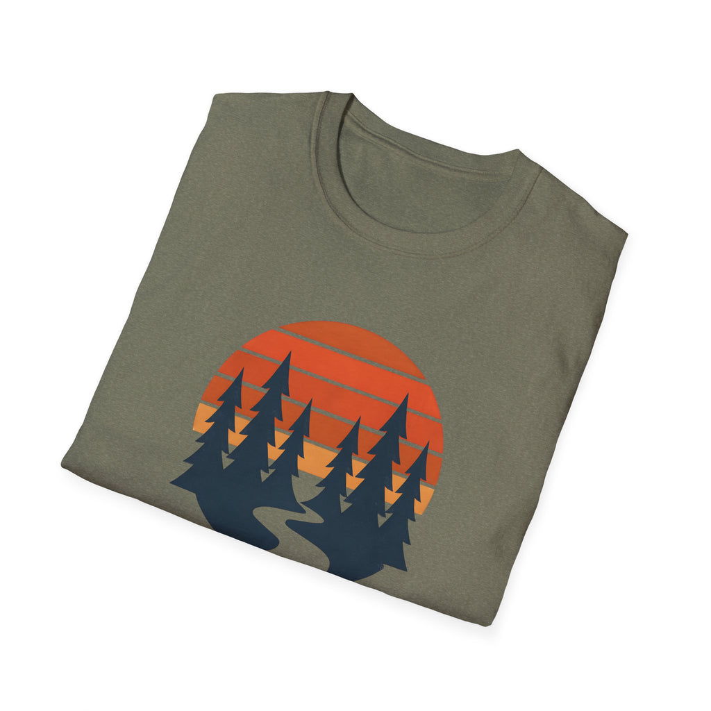 Sunset forest silhouettes T-Shirt