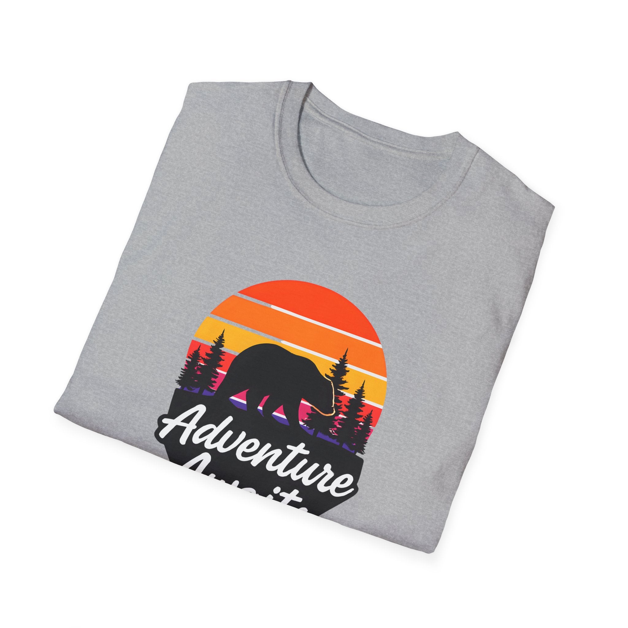 Bear in Sunset Forest T-Shirt