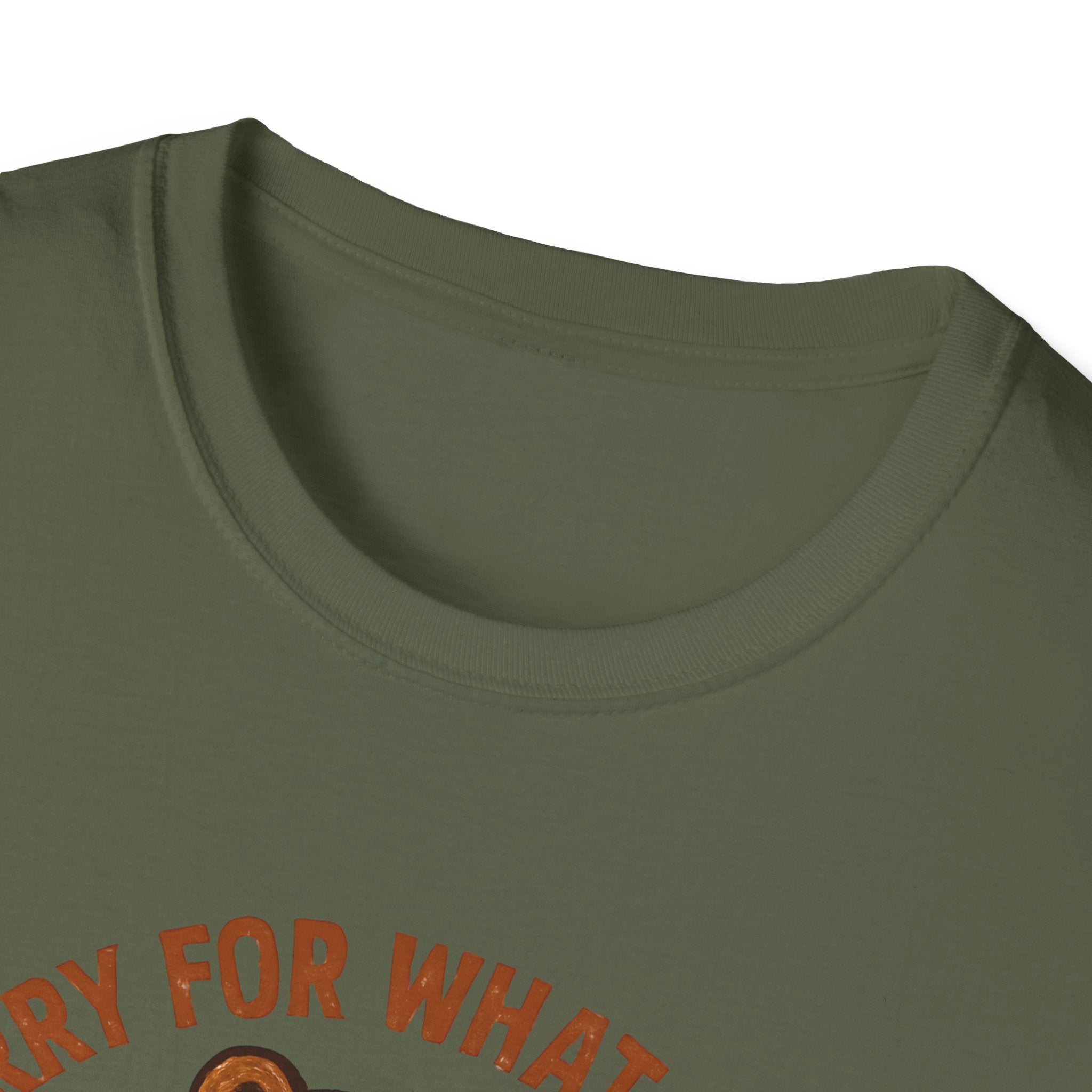 Hungry Bear With Cup T-Shirt