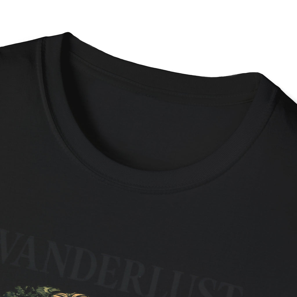 Lush Tropical Floral Scene T-Shirt