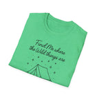 Cursive Chalkboard Writing T-Shirt