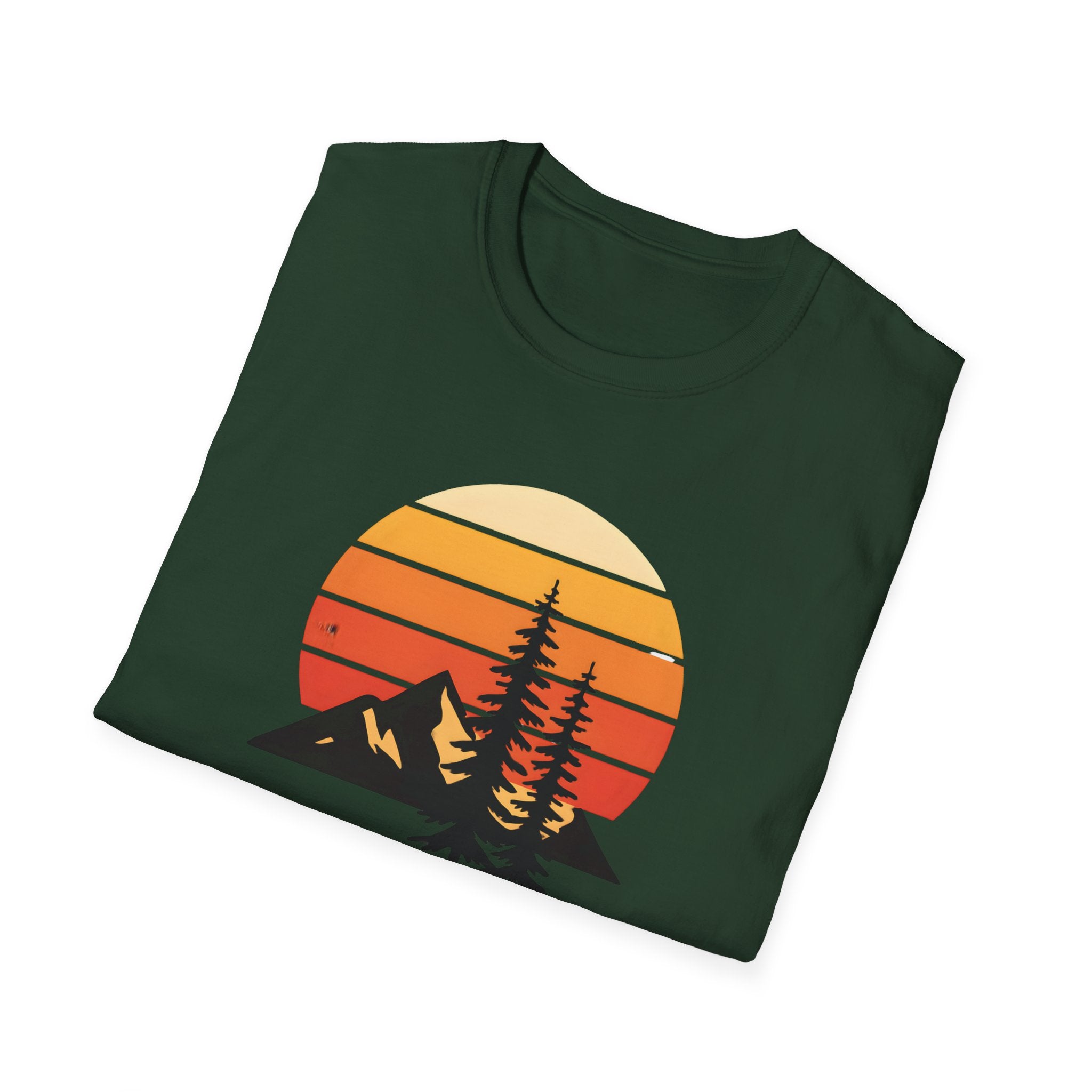 Sunset Over Mountains T-Shirt