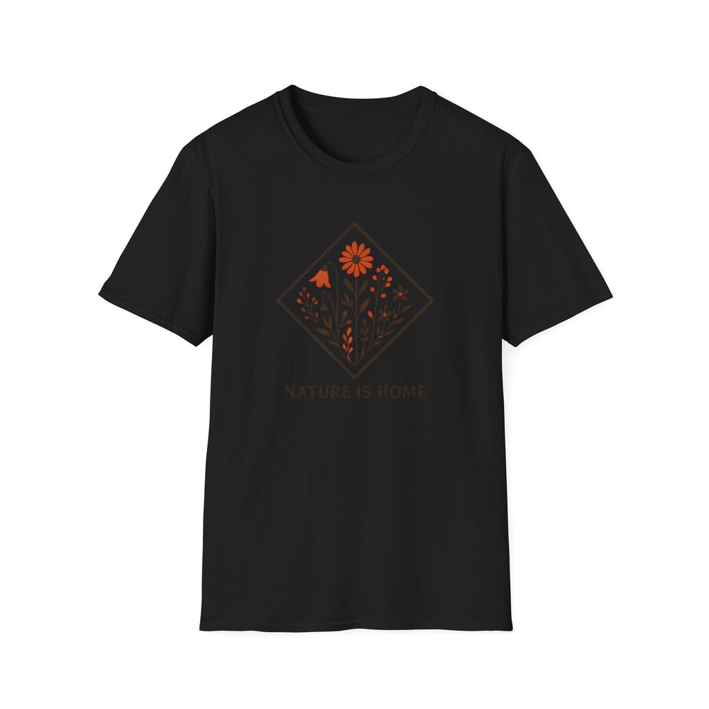 Floral Nature Artwork T-Shirt